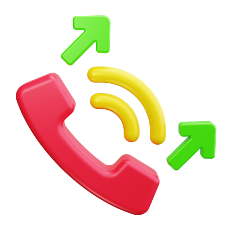 Phone Receiver  3D Icon