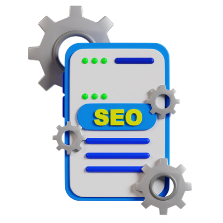 Phone SEO  3D Icon