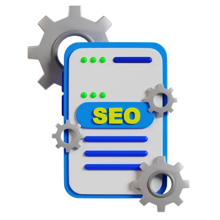 Phone SEO  3D Icon