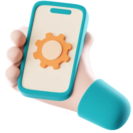 Phone Settings  3D Icon