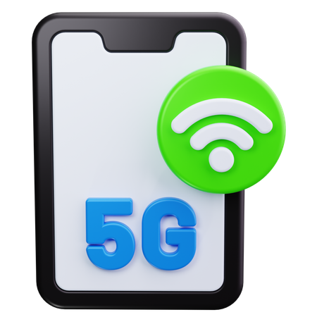 Phone Signal  3D Icon