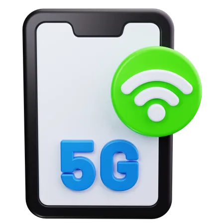 Phone Signal  3D Icon