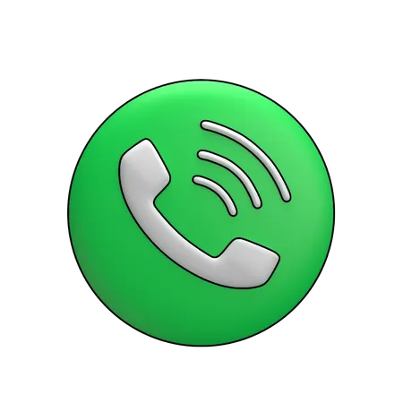 Phone Signal  3D Icon