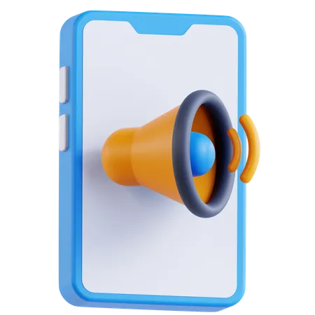 Phone sound  3D Icon