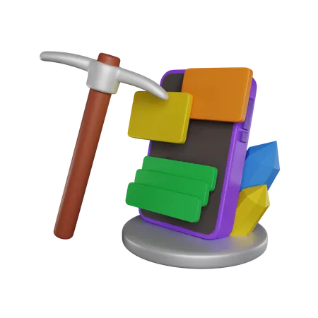 Phone Tools 3 D Icon 3D Icon