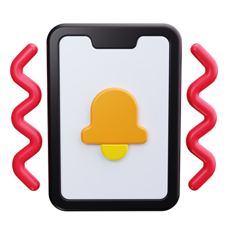 Phone Vibrate  3D Icon