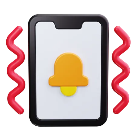 Phone Vibrate  3D Icon