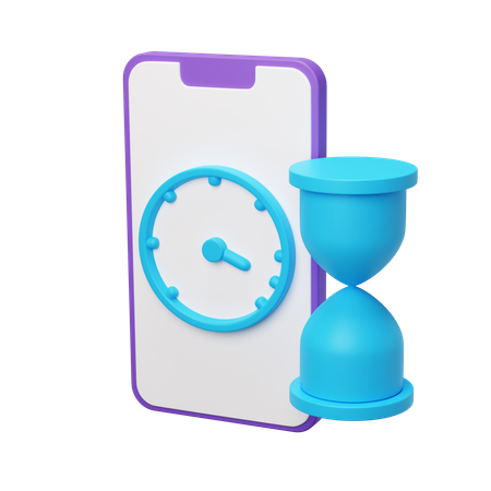 Phone Wait  3D Icon