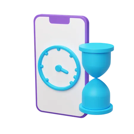 Phone Wait  3D Icon