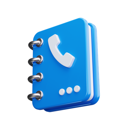 Phonebook  3D Icon