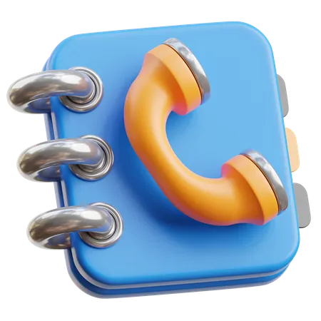 Phonebook  3D Icon