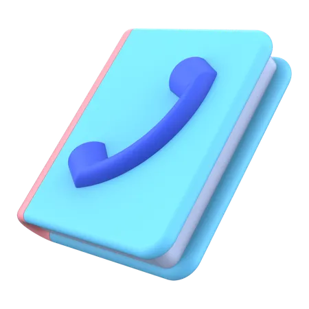 Phonebook  3D Icon