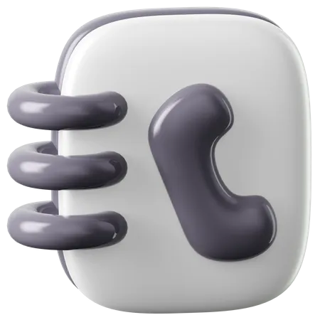 Phonebook  3D Icon