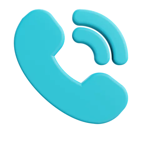 Phonecall  3D Icon