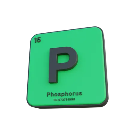 Phosphor  3D Illustration