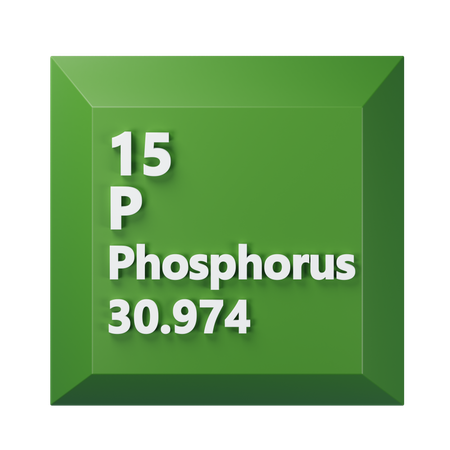 Phosphorus  3D Icon