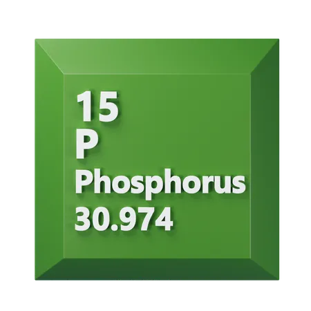 Phosphorus  3D Icon