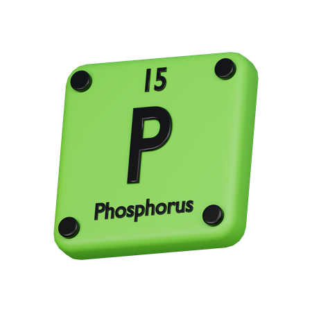 Phosphorus  3D Icon