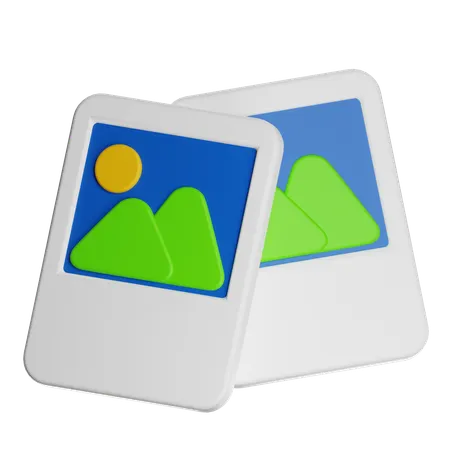 사진  3D Icon
