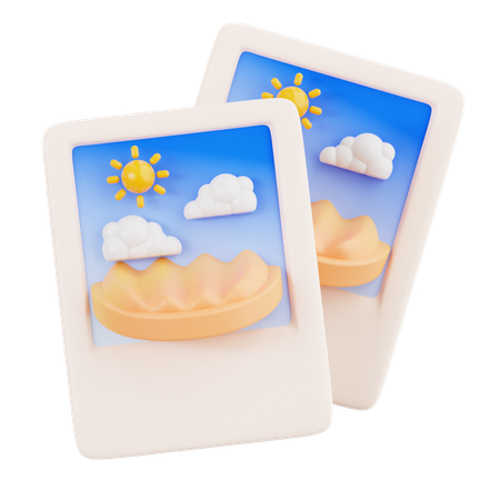 Photo  3D Icon