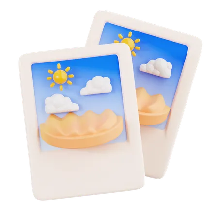 Photo  3D Icon