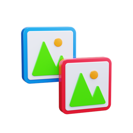 Photo album  3D Icon