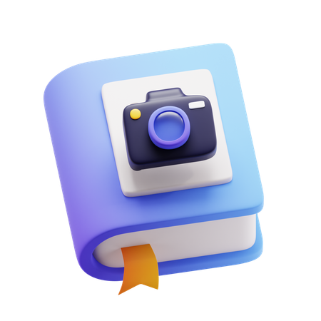 Photo album  3D Icon