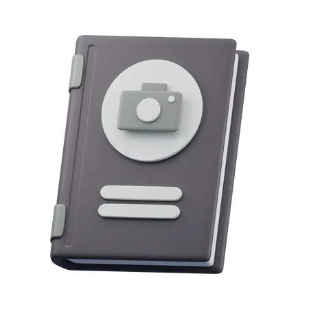 Photo Book  3D Icon