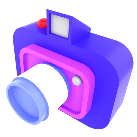 사진기  3D Icon