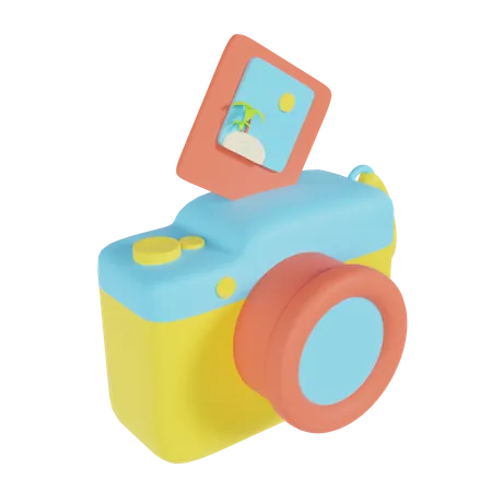 Photo Camera  3D Icon