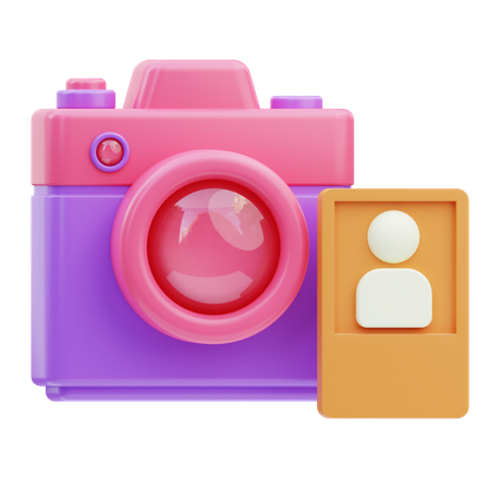 Photo Camera  3D Icon