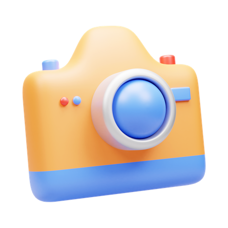 Photo Camera  3D Icon