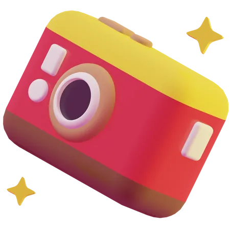 Photo Camera  3D Icon