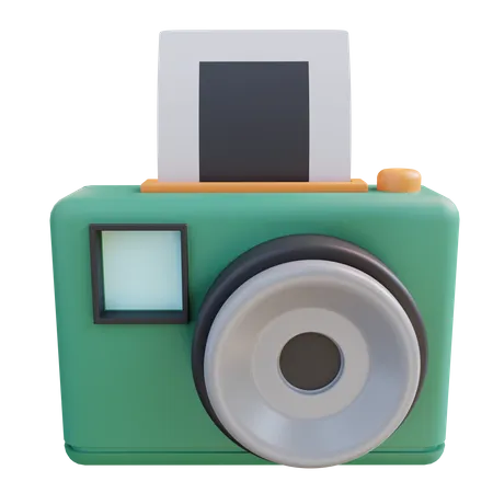 Photo Camera  3D Icon