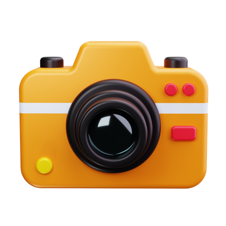 Photo Camera  3D Icon