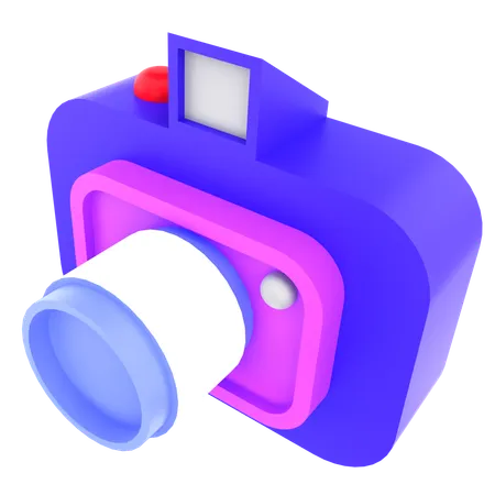 Photo Camera  3D Icon