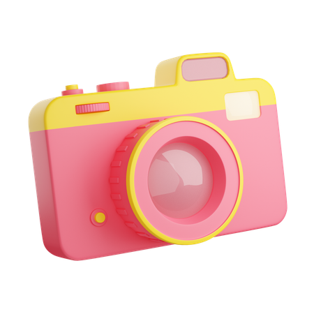 Photo Camera  3D Icon