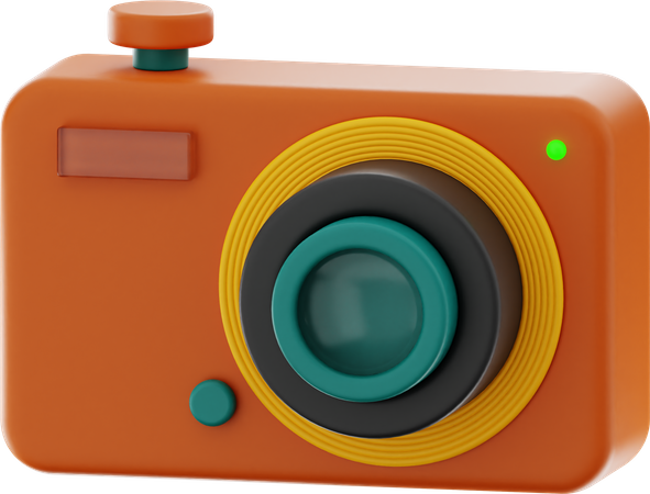 Photo Camera  3D Icon