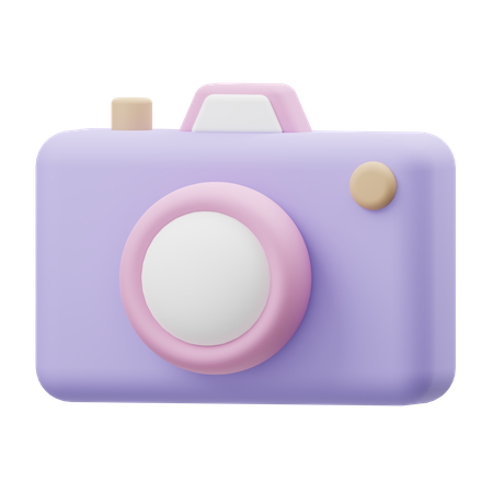 Photo Camera  3D Illustration