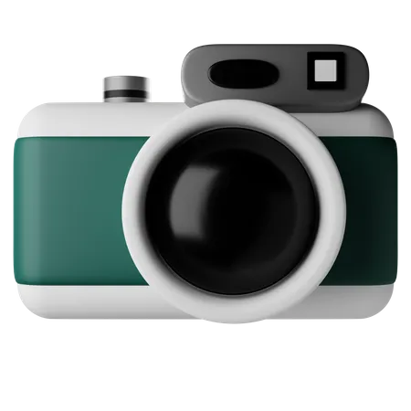 Photo Camera 3D Icon