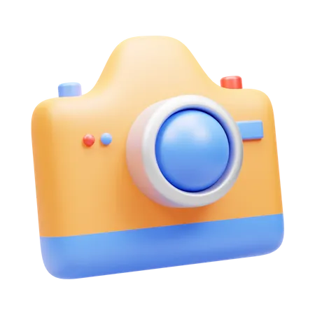 3 D Beach Camera Icon 3D Icon