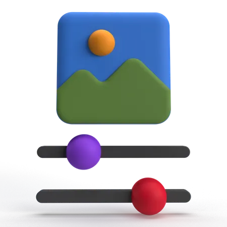 Photo Editor  3D Icon