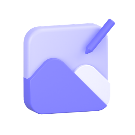 Photo Editor  3D Icon