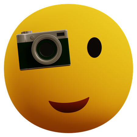 Photo emoji  3D Icon