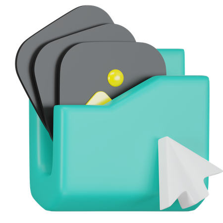 Photo Folder  3D Icon