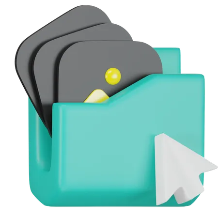 Photo Folder  3D Icon