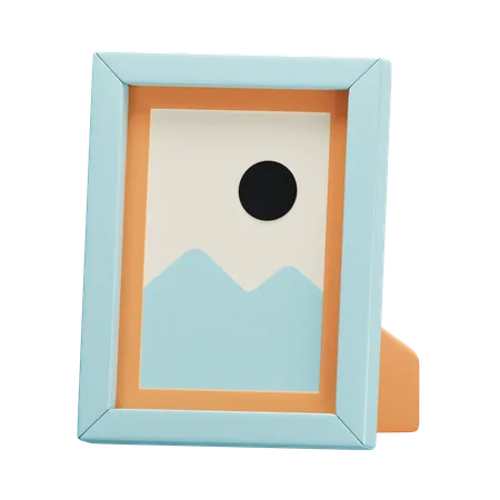 Photo frame  3D Icon