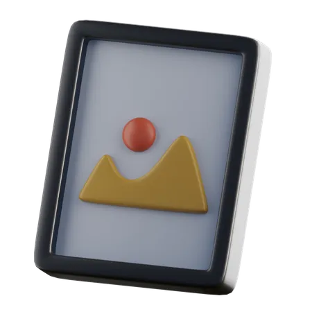 Photo Frame  3D Icon