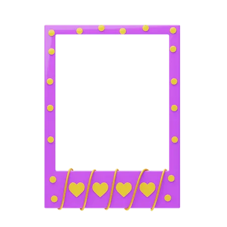 Photo Frame  3D Icon