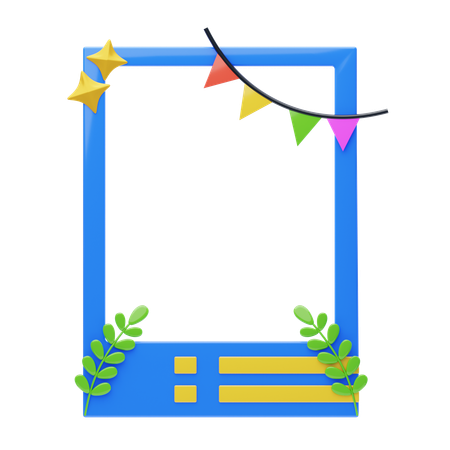 Photo Frame  3D Icon